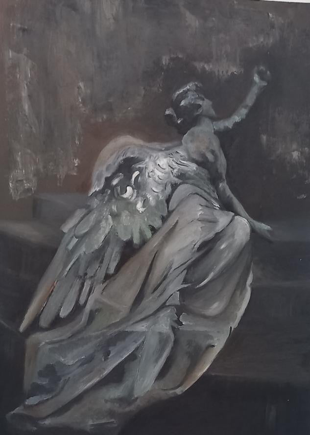 Grieving Angel A3 Print