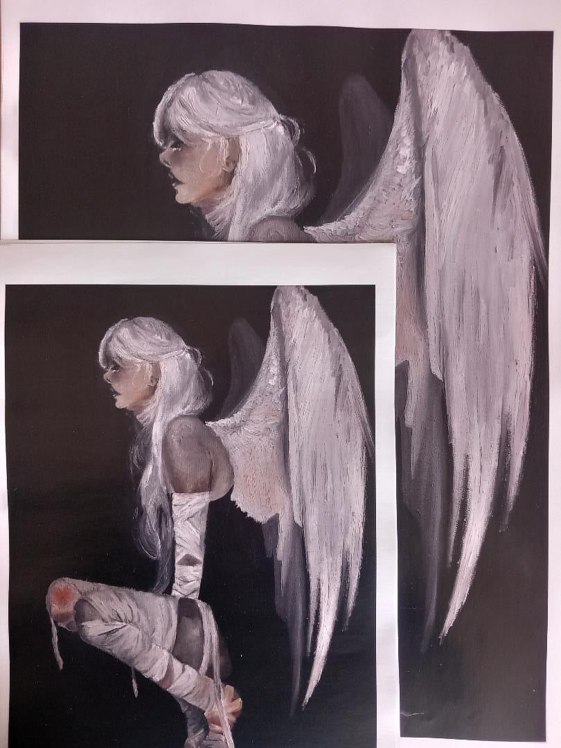 ‘Bandages’ A4 print