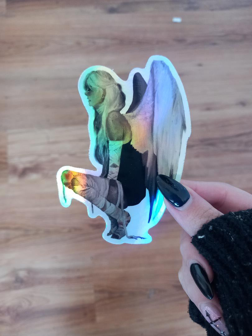 ‘Bandages’ Angel holographic sticker