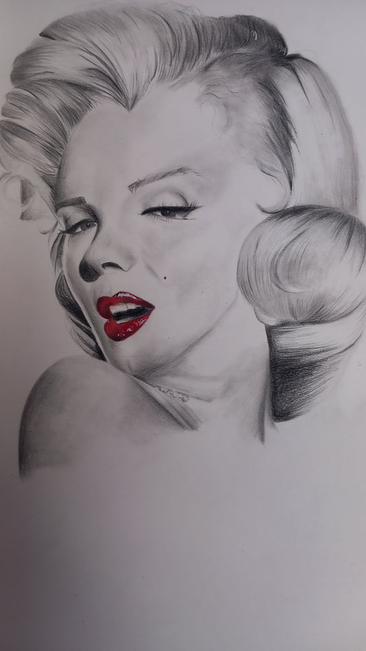 Marilyn Monroe 20X20CM print