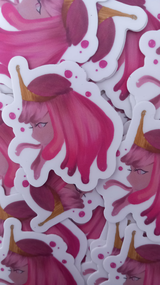 Princess Bubblegum sticker