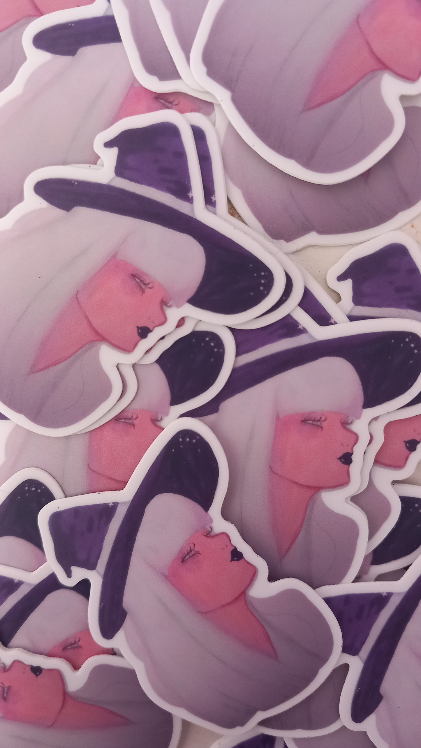 Cosmic witch sticker